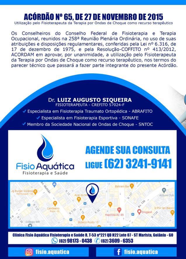 Acordão — contato e informações sobre terapia por ondas de choque